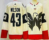 Men's Washington Capitals #43 Tom Wilson White 2023 Stadium Series Stitched Jersey,baseball caps,new era cap wholesale,wholesale hats